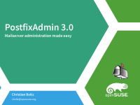 PostfixAdmin 3.0 - Mailserver Administration made easy